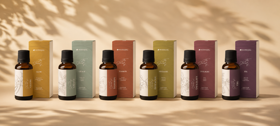 Novos Aromas para os Difusores SMART da Scenting