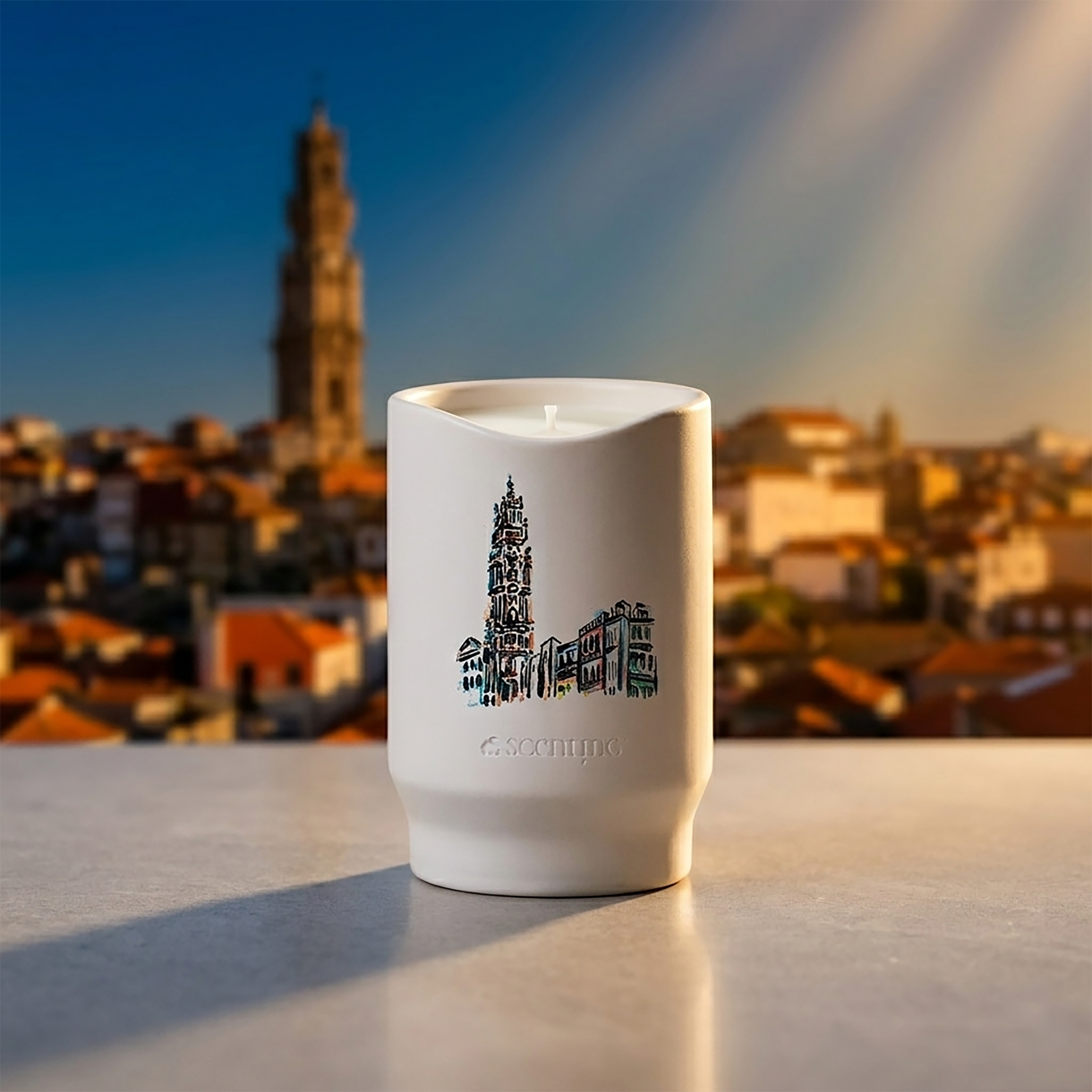 Clérigos: Pastel de Nata Scented Candle, 100g