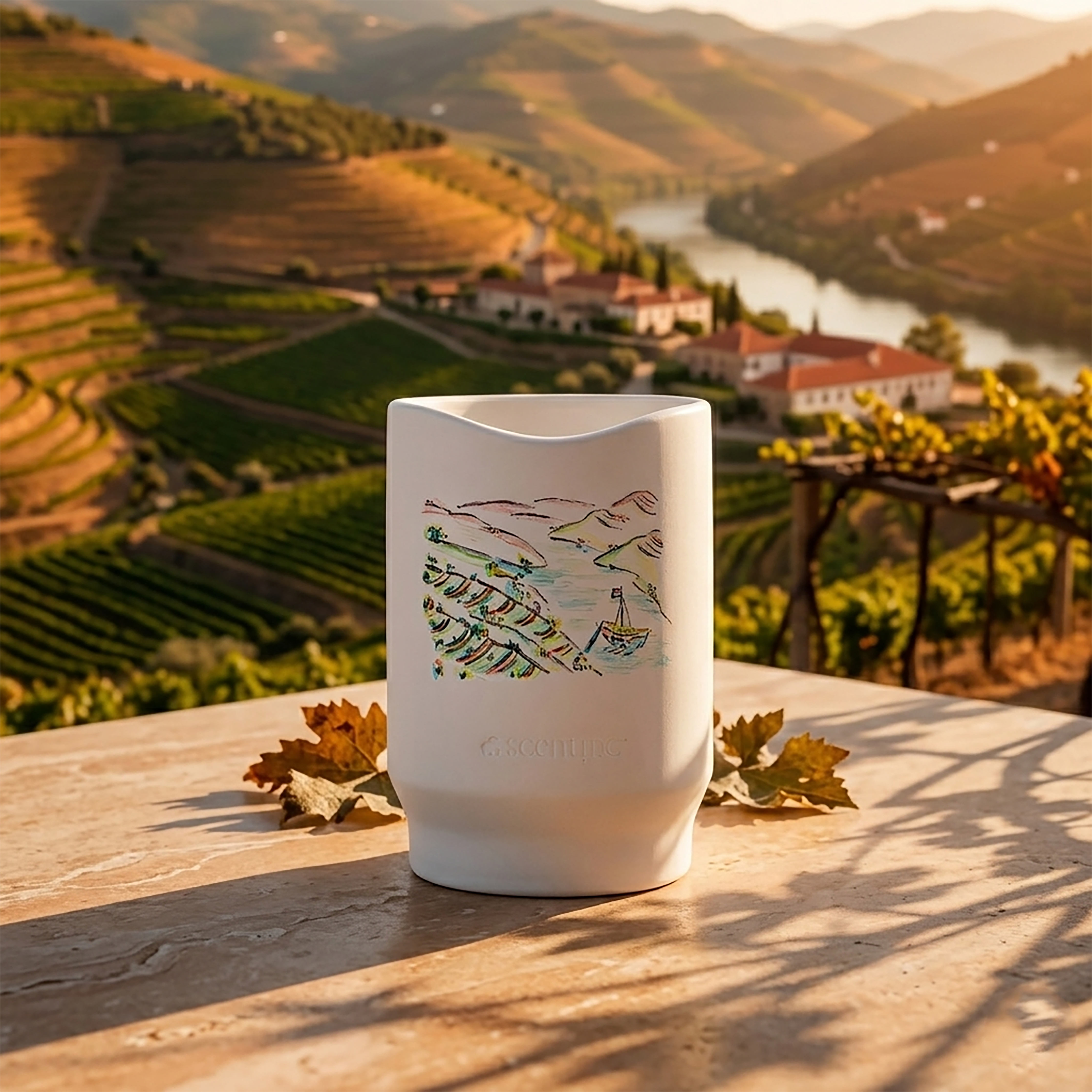 Douro Valley: Port Wine Scented Candle, 100g
