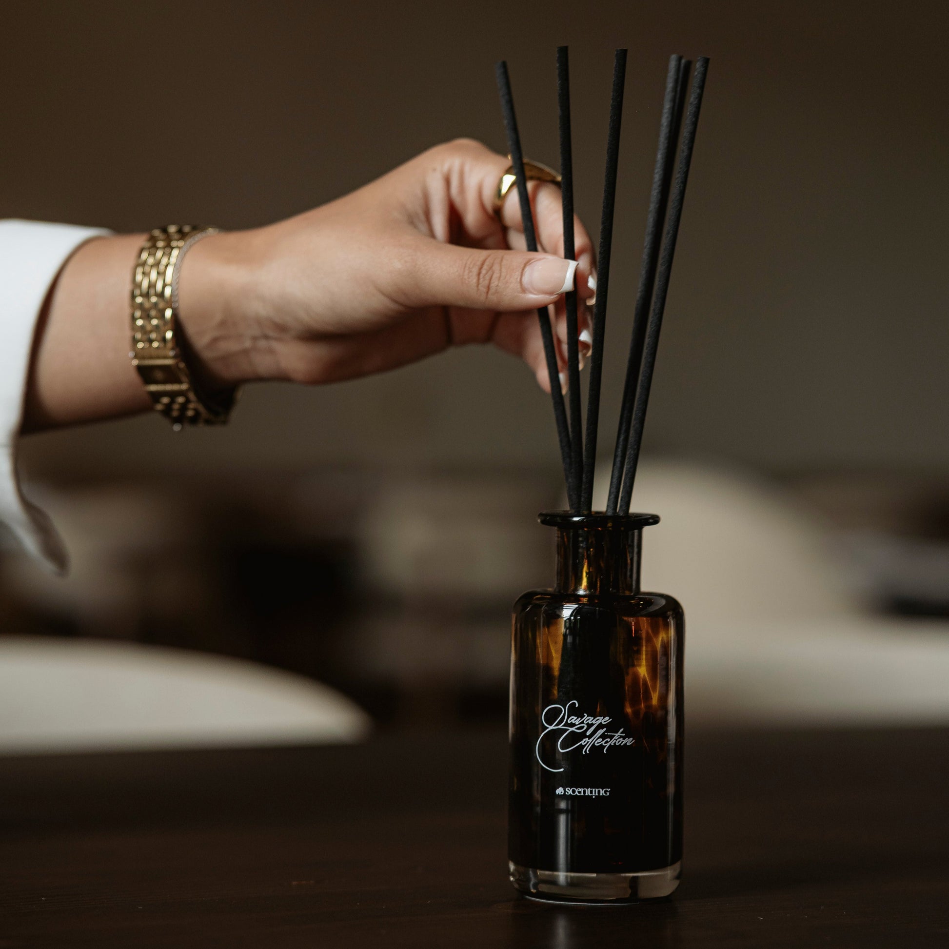 Sweet Tobacco Stick Diffuser, 100ml - Scenting