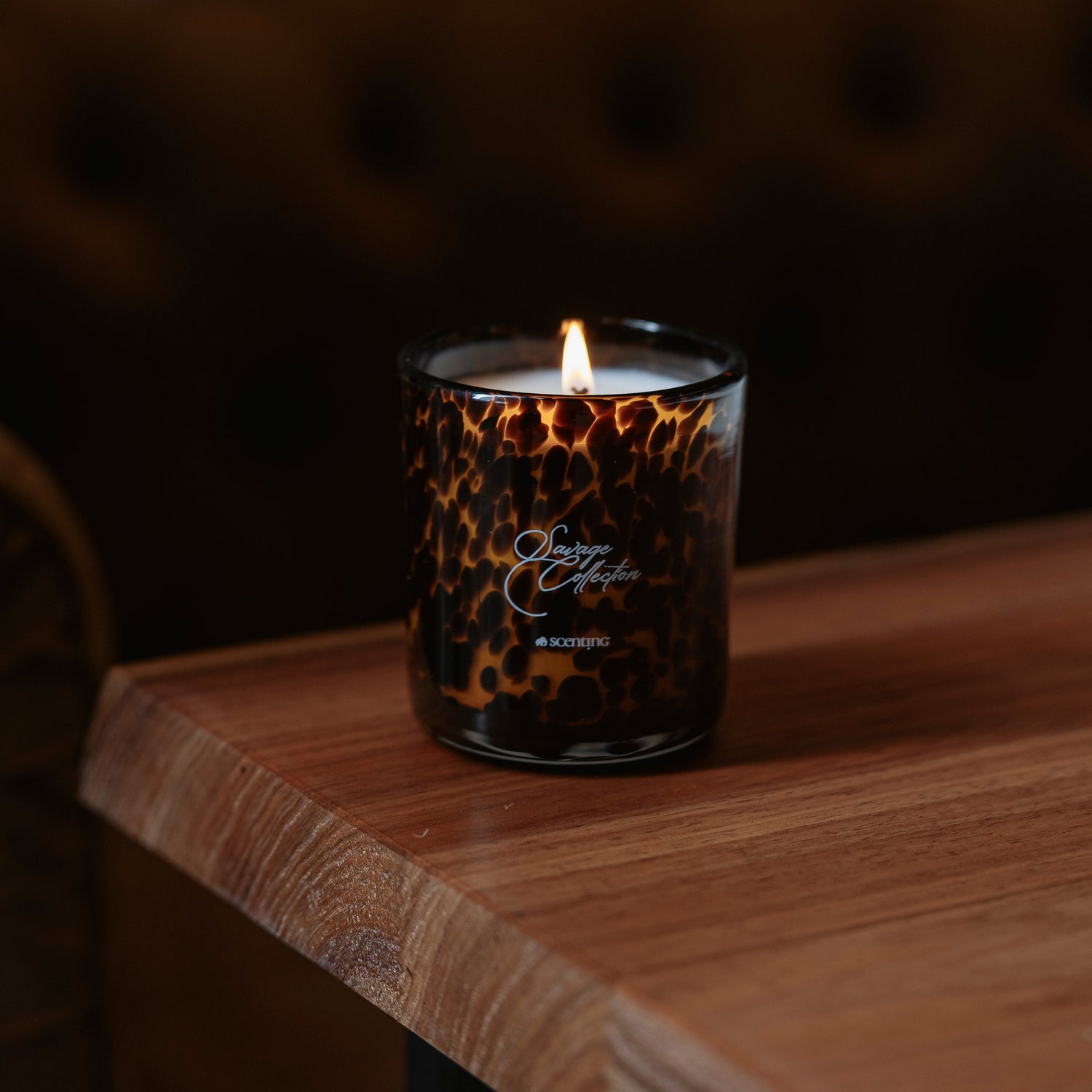 Sweet Tobacco Scented Candle, 200g - Scenting