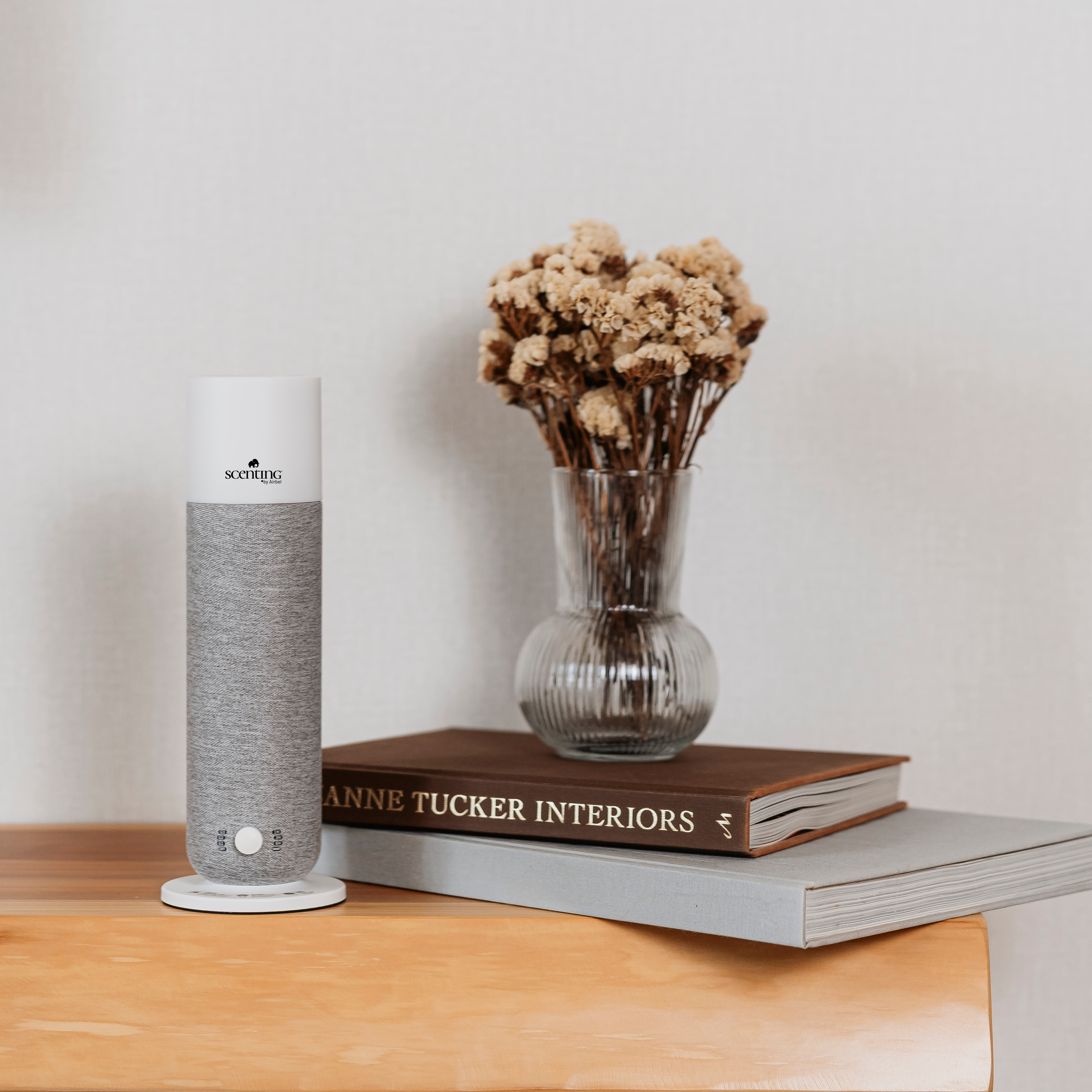 Grey Smart Light Diffuser - Scenting