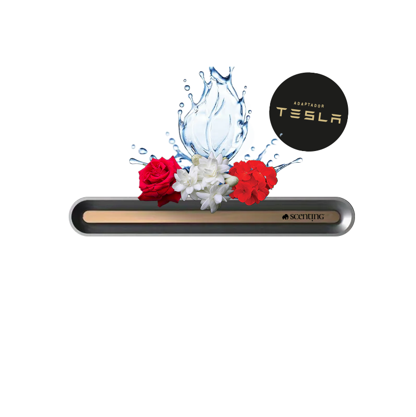 Metal Car Parfum (Tesla) - Scenting