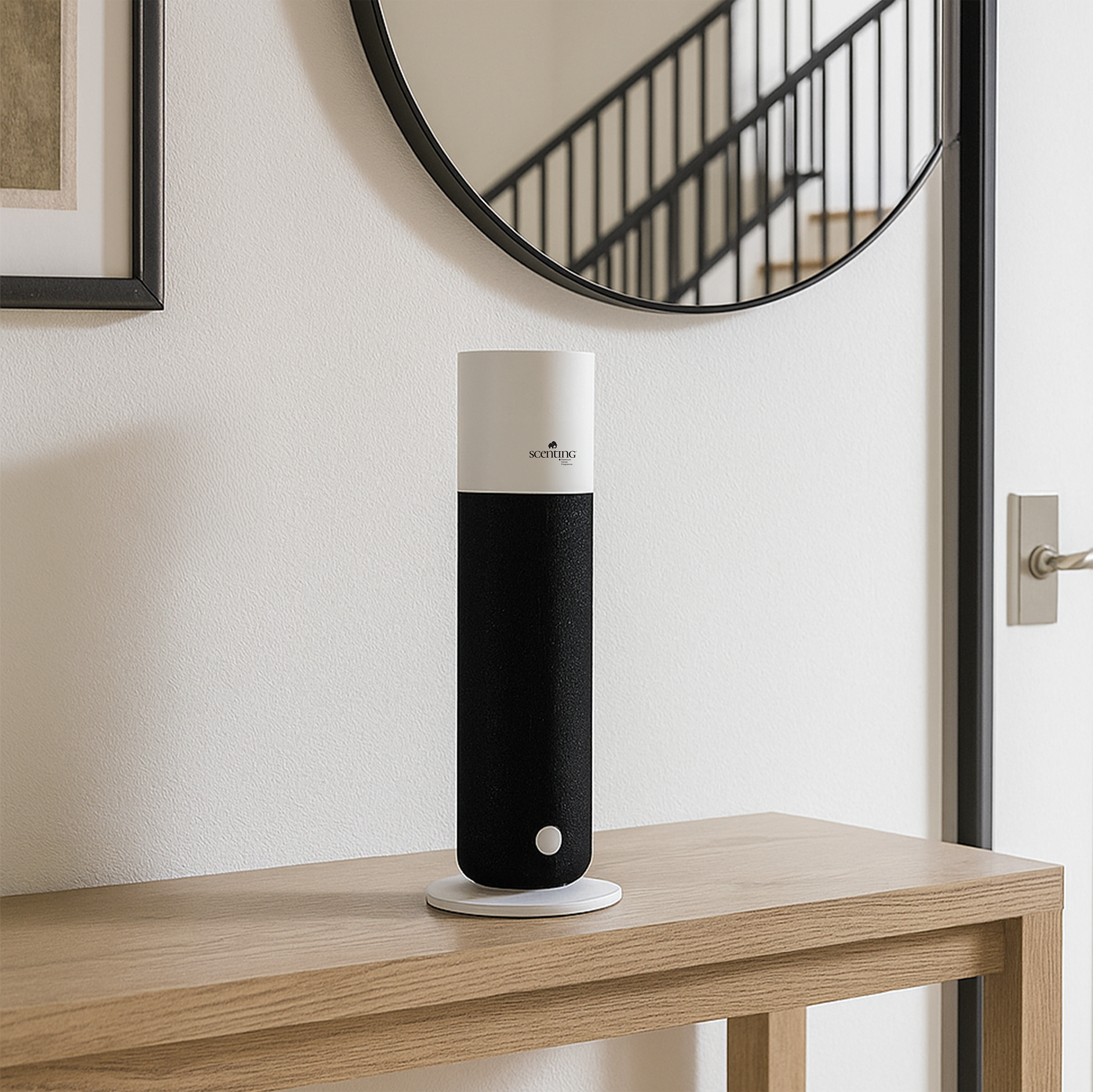 Black Smart Light Diffuser - Scenting