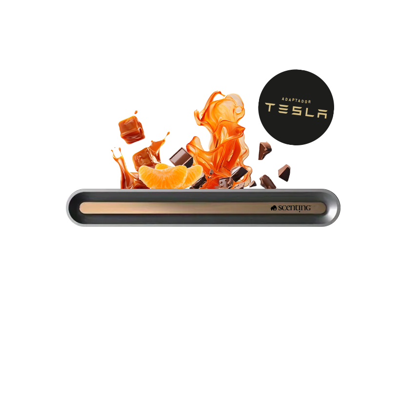 Metal Car Parfum (Tesla) - Scenting
