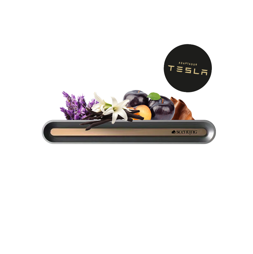 Metal Car Parfum (Tesla) - Scenting